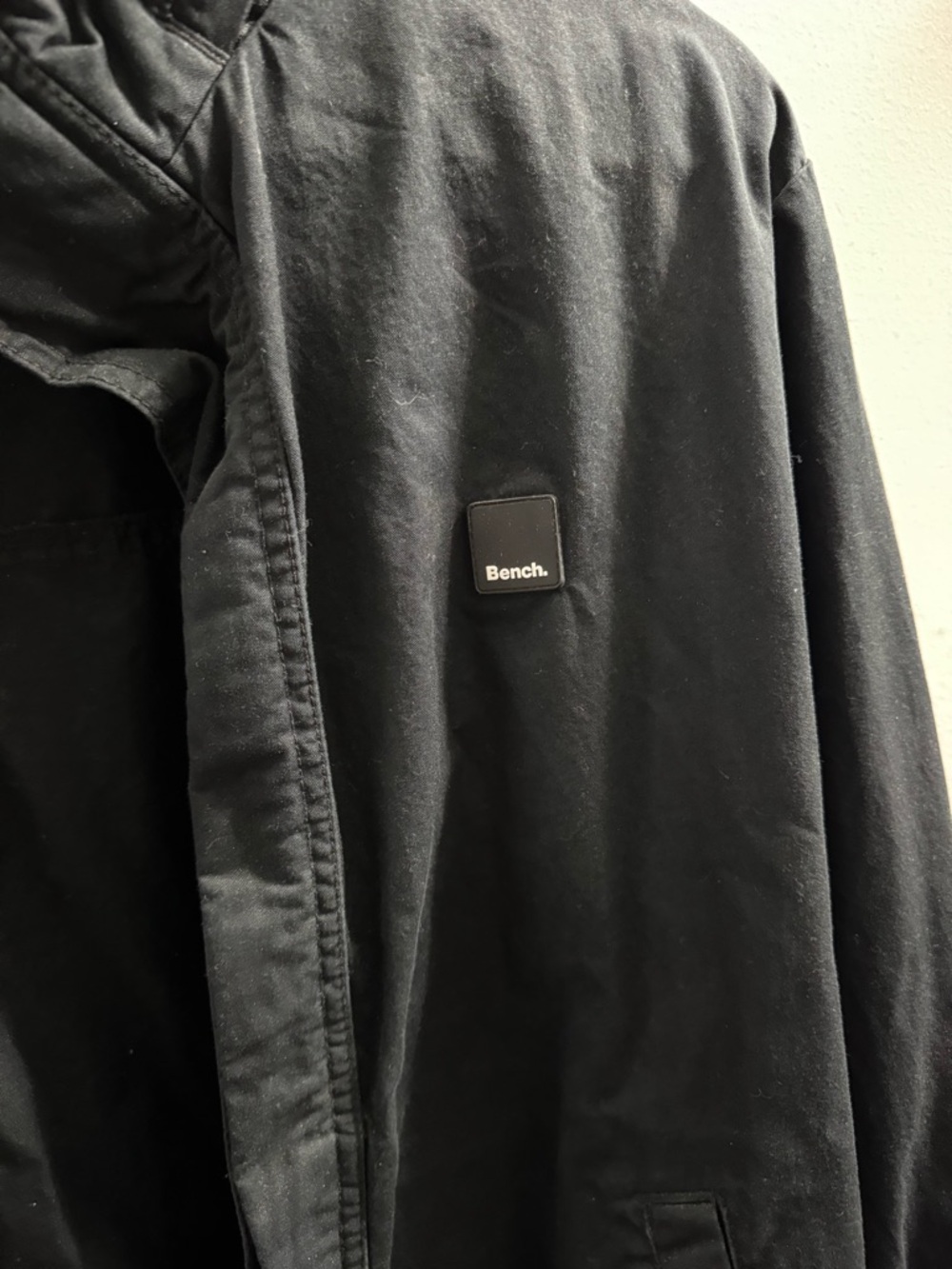 Bench Men’s Black Lightweight Shirt Jacket